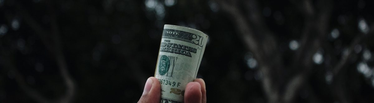 image of money in a person's hand